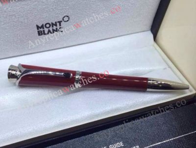 High Quality Mont Blanc Princess Monaco Red Ballpoint Pen